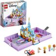 LEGO® Disney Princess 43175 Les aventures d’Anna et Elsa dans un livre de contes Château de la Reine des Neiges, Jeu de Voyage-0
