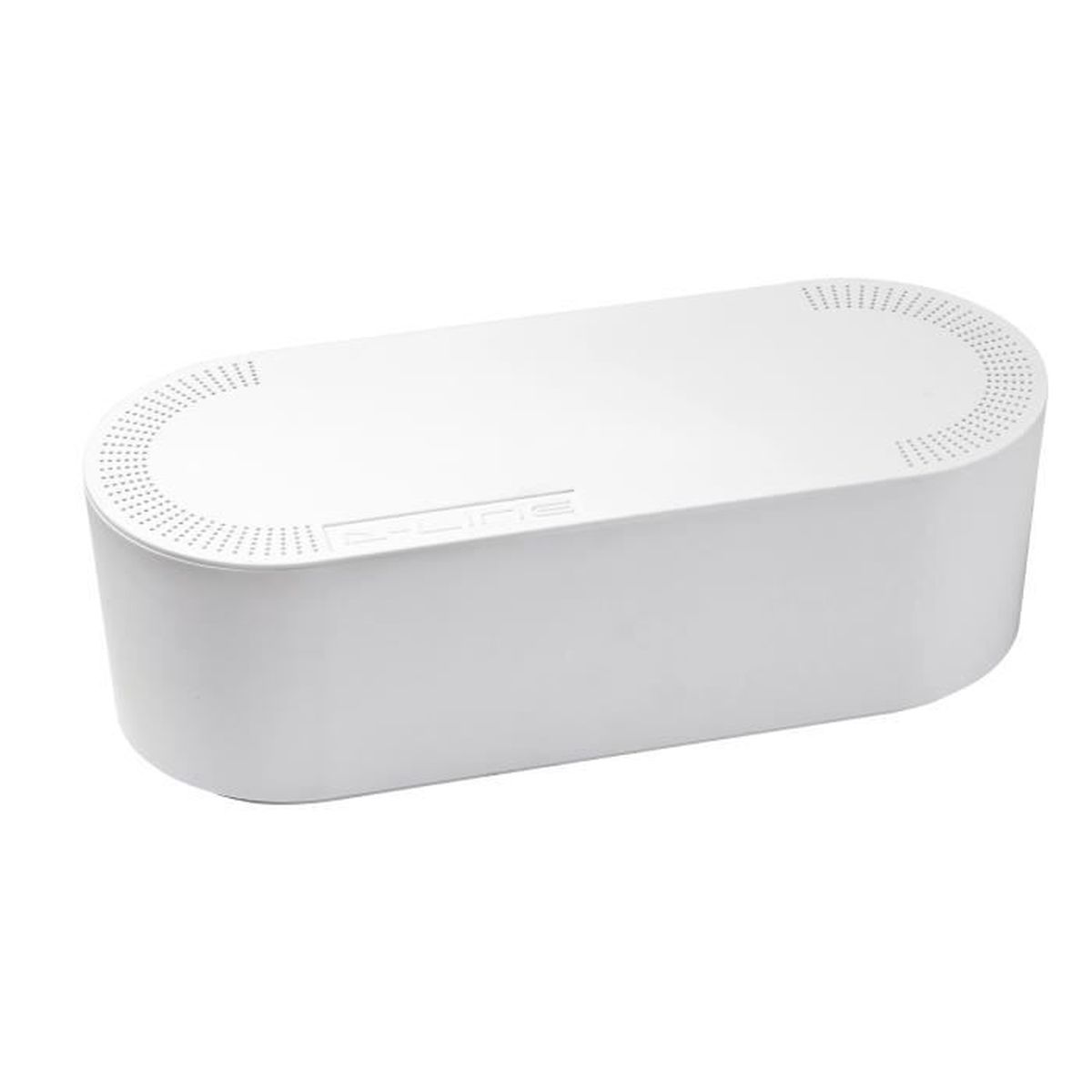 D Line Boite De Rangement De Cables Boite Cache Cable Garder Les Cables Bien Ranges Blanc Grande Boite Pour Bloc A 6 Prises Cdiscount Bricolage
