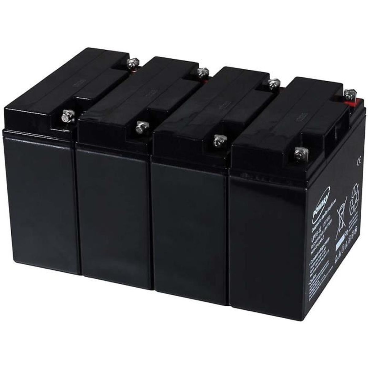 APC Batterie gel-plomb Powery pour USV APC Smart-UPS SMT3000I 12V 18Ah/216Wh 