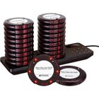 Retekess TD163 Bipeur Système, Mini Système d’Appel sans Fil, 20 Bipeurs, Charge en Acier Inoxydable 4 Modes d'Appel 250s Durée 20H