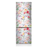 Frigo Aimant De Decormat 60x180cm - Fleurs pastel