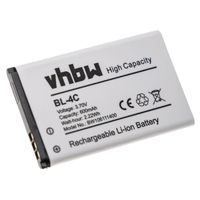 vhbw Batterie remplacement pour Doro DBC-800A, DBC-800B, DBC-800D, DBP-800B, XYP1110007704 pour smartphone (600mAh, 3,7V, Li-ion)