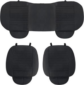 CWMBM 3 Pièces Housse De Siege Voiture Pour Renault Kangoo Second Generation X61 2007-2021, Coussin Siege Voiture Protection Siege Voiture Coussin Siege Auto Couvre Siege Voiture,Re-d