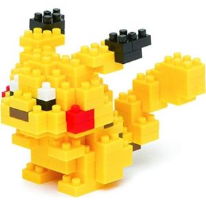 ASSEMBLAGE CONSTRUCTION Jeu d'assemblage Nanoblock Pokemon Pikachu - RMQAE