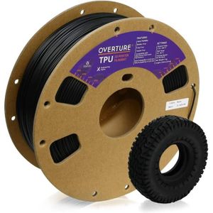 JAYO Imprimante 3D Filament TPU Shore 95A 0.5KG/500G Bobine TPU Bleu Précision de +/-0,02mm TPU Flexible Filament 1.75mm JAYO Imprimante 3D Filament TPU Shore 95A 0.5KG/500G Bobine TPU Bleu Précision de +/-0,02mm TPU Flexible Filament 1.75mm