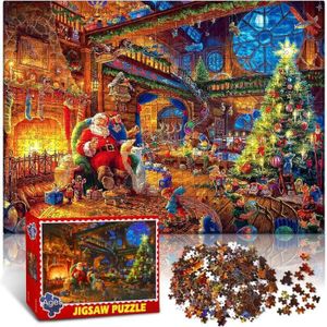 Puzzle 1000 pièces - TREFL - Ambiance de Noël - Adulte - Blanc