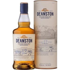 WHISKY BOURBON SCOTCH Deanston - 12 Ans - Highland Single Malt Scotch Wh