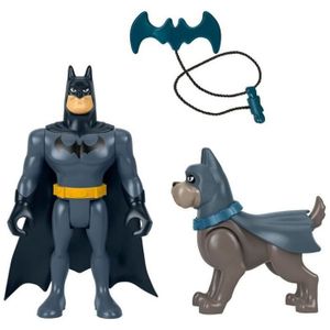 FIGURINE - PERSONNAGE Coffret Batman et Ace de Fisher-Price avec figurin