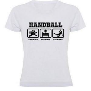 T-SHIRT MAILLOT DE SPORT T-shirt handballeuse 