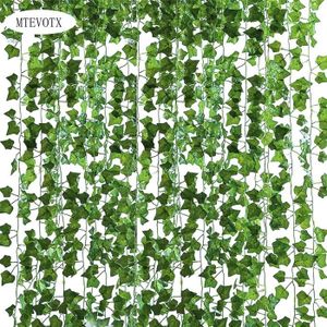 FLEUR ARTIFICIELLE MTEVOTX Plantes vertes - Artificiel Lierre Guirlan