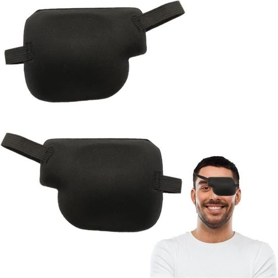 Cache œil Confortable Cache-œil Médical 6pcs - Réglable Pour Adulte Et Enfant, Confortable Cache œil Médical