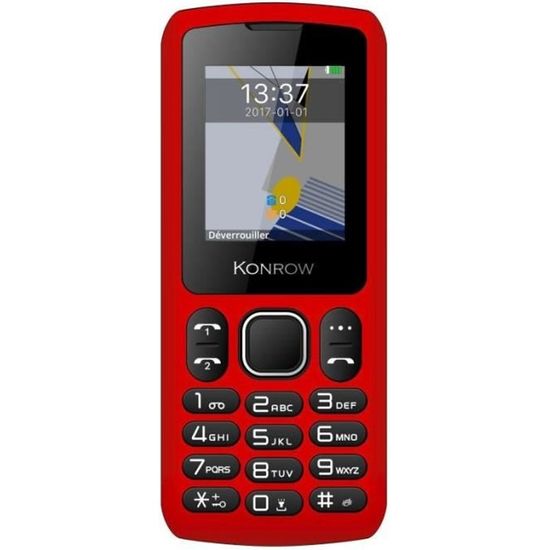 Cache Batterie Arrière Pour Téléphone Portable KONROW SKY - Occasion, Traces D'usure