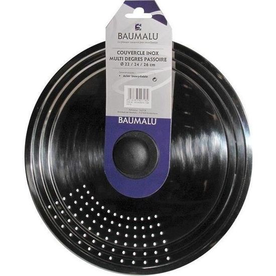 Couvercle Inoxydable Universel 16/18/20 Cm - Compatible Casseroles 9120110 9120111 9120130 9120131
