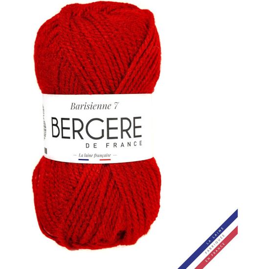 Lot De 10 Pelotes De Laine Barisiene 7 De Bergère De France - Acrylique, Neuf