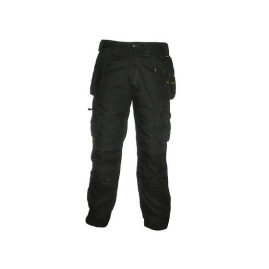 DeWalt Pro Pantalon de travail robuste en toile pour homme 34W x 31L noir 1 Pro Tradesman 34 31 Cdiscount Au quotidien