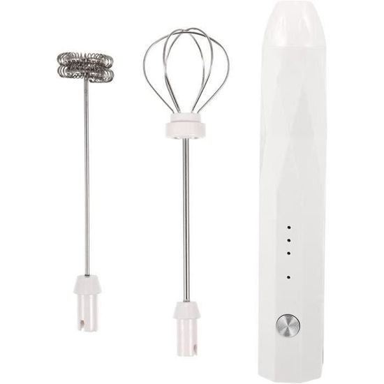 Eawfgtuw Batteur à œufs électrique Rechargeable 1500 MAh