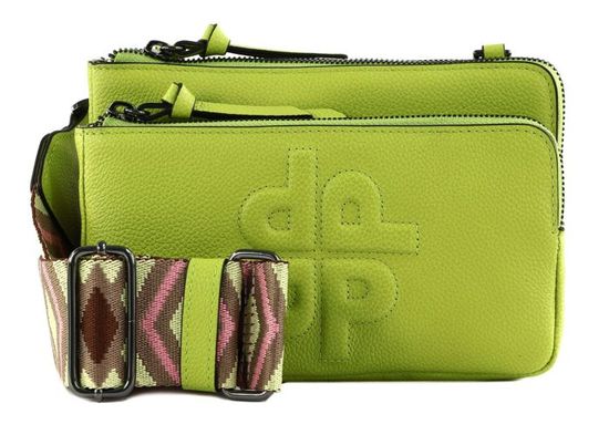 Sac Bandoulière PICARD Bali Crossbody – Cuir Bleu Ocean, Neuf Avec étiquettes
