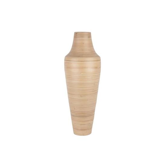 Vase Bambou L'Objet – Or 24K – Hauteur 10 Pouces – Édition Evoca