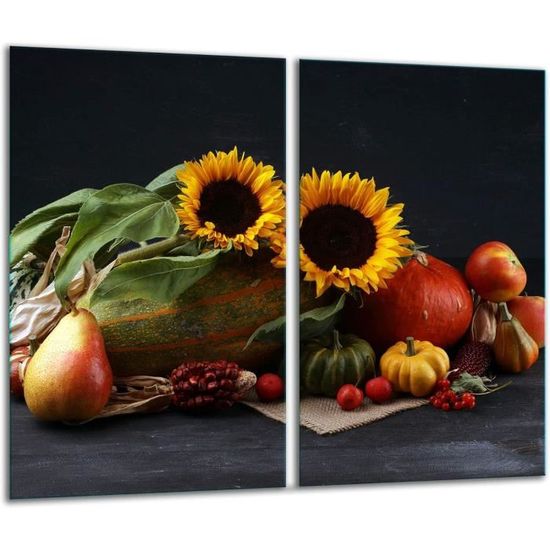 TMK 2 Piastre Copri Fornelli In Vetro Temperato 30x52 Cm – Paraschizzi, Tagliere, Sottopentola - 2