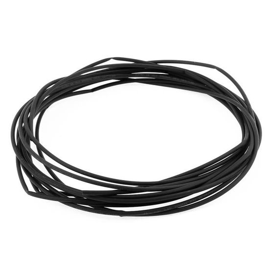 Gaine Thermorétractable PVC 23mm X 14,5mm - Longueur 5 M, Rapport 2:1, Pour Piles AA/14500 - Couleurs Assorties (noir, Rouge, Jaune, Vert, Bleu, Blanc, Transparent)