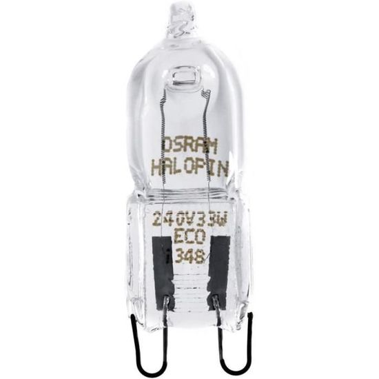 Lampada HALOPIN ECO 66733-ES 33W G9 - OSRAM - Leroy Merlin