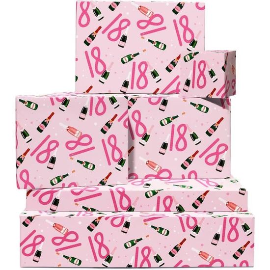 Sac à Vin Anniversaire 65 Ans - Message "This Queen Makes 65 Fabulous", Toile, 35x16cm