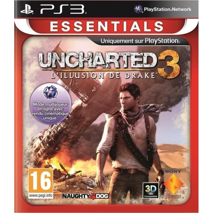 Uncharted 3 Essential Jeu PS3