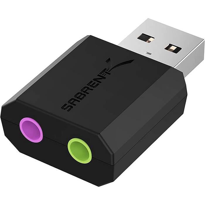Alpexe Carte Son Externe Adaptateur USB Audio Vers 3,5mm Compatible Avec PS4, Raspberry Pi Casque Gamer Enceinte Microphone Mac Mac Mini Alpexe Carte Son Externe Adaptateur USB Audio Vers 3,5mm Compatible Avec PS4, Raspberry Pi Casque Gamer Enceinte Microphone Mac Mac Mini