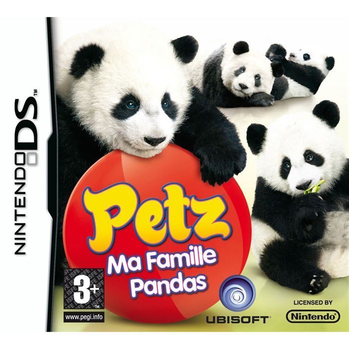 Ubisoft Petz : Ma Famille Pandas / Jeu Console Nintendo Ds