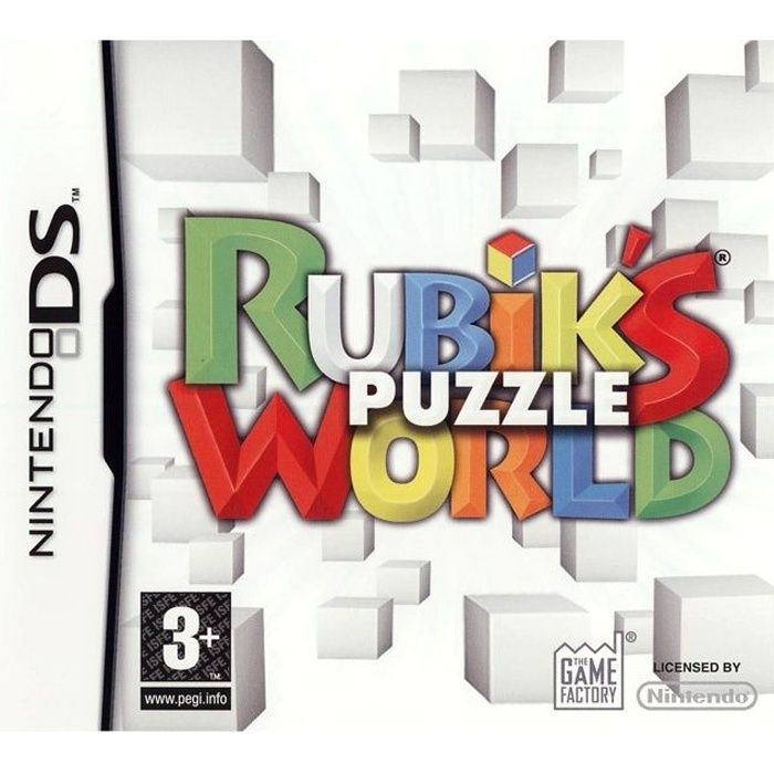 Rubiks Puzzle World / Jeu Console Nintendo Ds