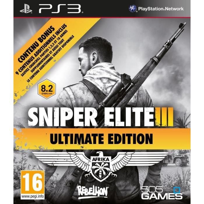 505 Games Sniper Elite III Ultimate Edition Jeu PS3