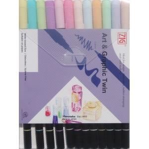 Feutres Aquarelle - ZIG Art & Graphic Twin