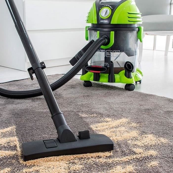 Aspirateur Turbo eau et poussieres liquides solides sans sac 15L Ceco wetdry