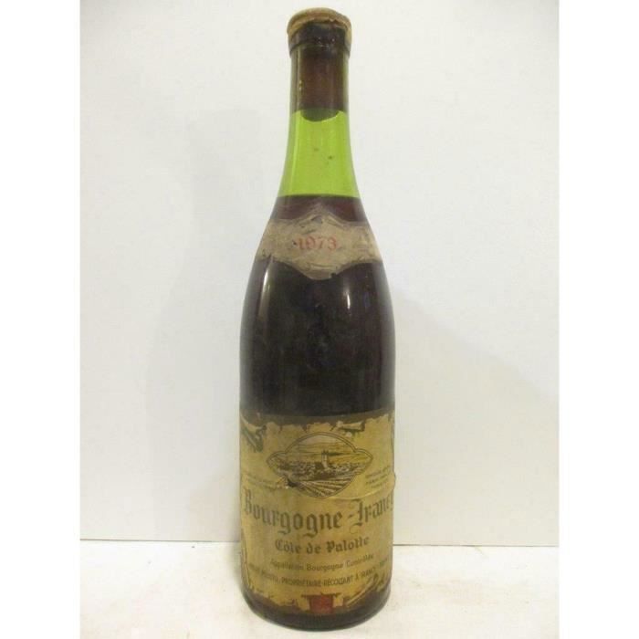 irancy andré melou côtes de palotte (cire abîmée) rouge 1973 - bourgogne