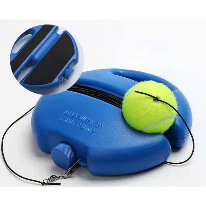 Tennis Trainer Rebound Balls avec Corde Outil de Pratique D'entraînement Base d'exercice Sportif pour Femmes Hommes Childen Player D
