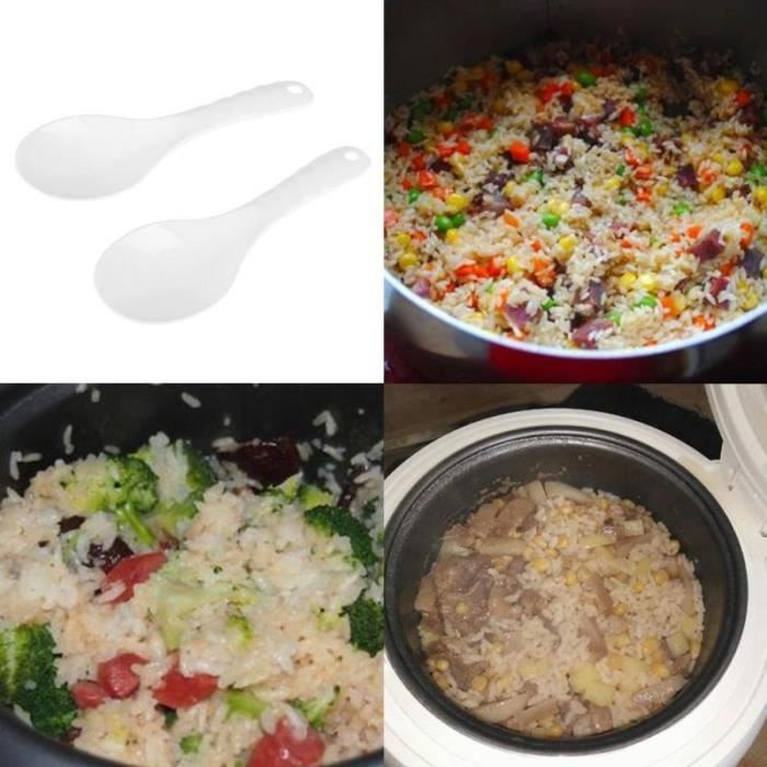 GLO Autocuiseur avancé cuiseur à riz 2 pièces cuiseur à riz cuillère à riz antiadhésive environnementale outil de cuisine spécial