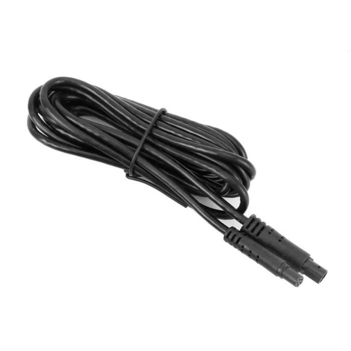 Rallonge de caméra de recul Câble d'extension de caméra de recul 8.2ft 5Pin mâle à la ligne de vue arrière de voiture