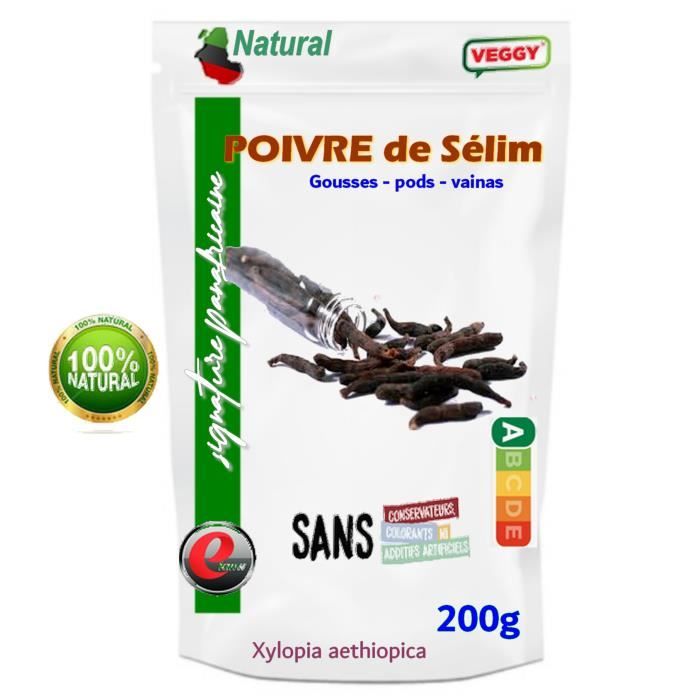 poivre de sélim - Sélection panafricaine -200g