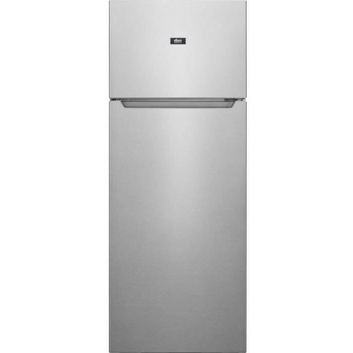 faure - réfrigérateur combiné 55cm 246l a+ statique silver - ftan24fu0
