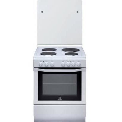 INDESIT-I6E6C1AE(W)/FR - Cuisinière Electrique - 4 Zones - 7000W - Four Multifonctions Catalyse - 59L - A - 60x60cm -Blanc