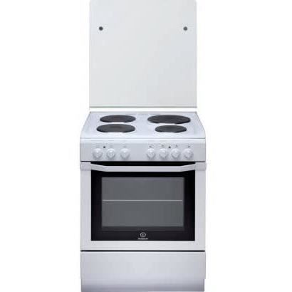 INDESIT-I6E6C1AE(W)/FR - Cuisinière Electrique - 4 Zones - 7000W - Four Multifonctions Catalyse - 59