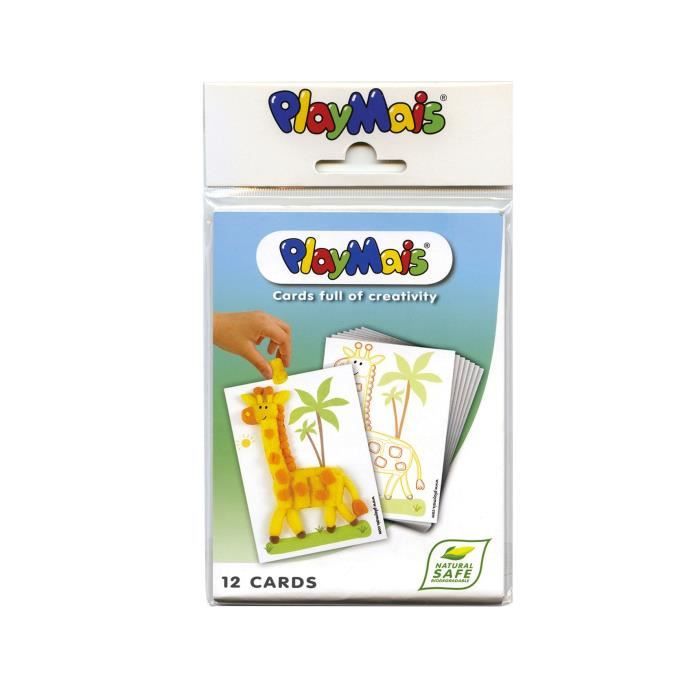 PLAYMAIS Cartes à décorer