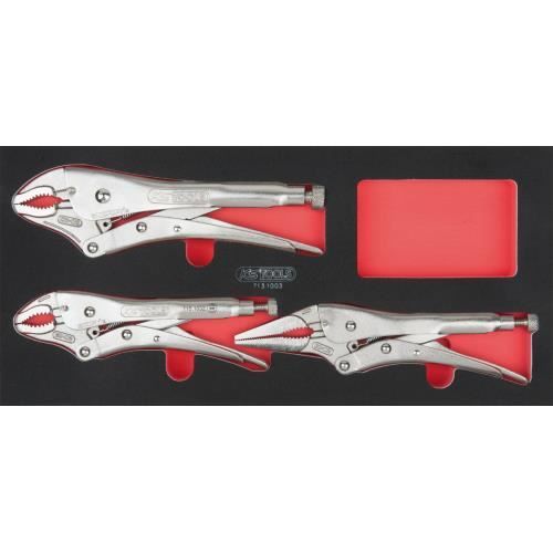 Module de pinces étaux GRIPfix Xtreme, 3 pièces KS TOOLS 713.1003