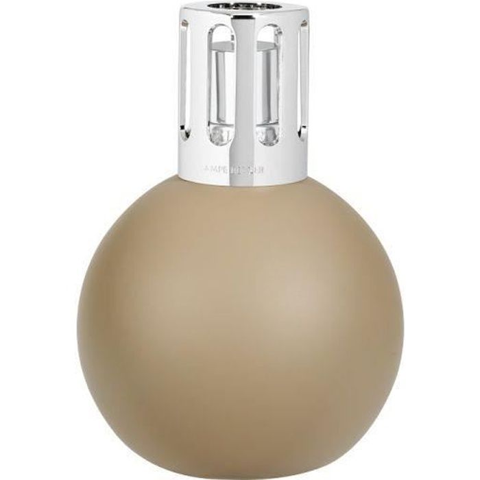 LAMPE DIFFUSEUR DE PARFUM BOULE MAT TAUPE - MAISON BERGER PARIS