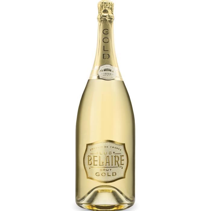 Luc Belaire Gold - Vin effervescent Blanc - Magnum 1,5 L