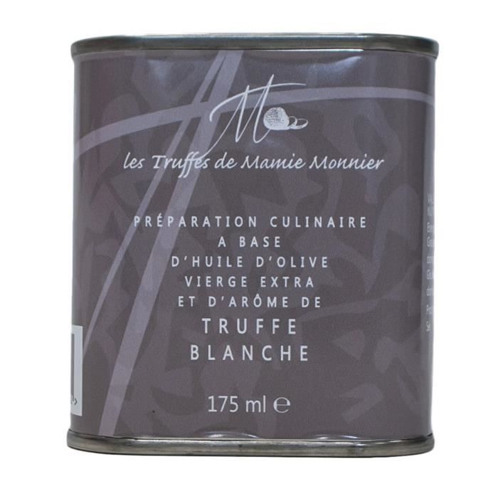 LES TRUFFÉS DE MAMIE MONNIER Bidon d'huile d'olive extra-vierge à la truffe blanche - 175 ml