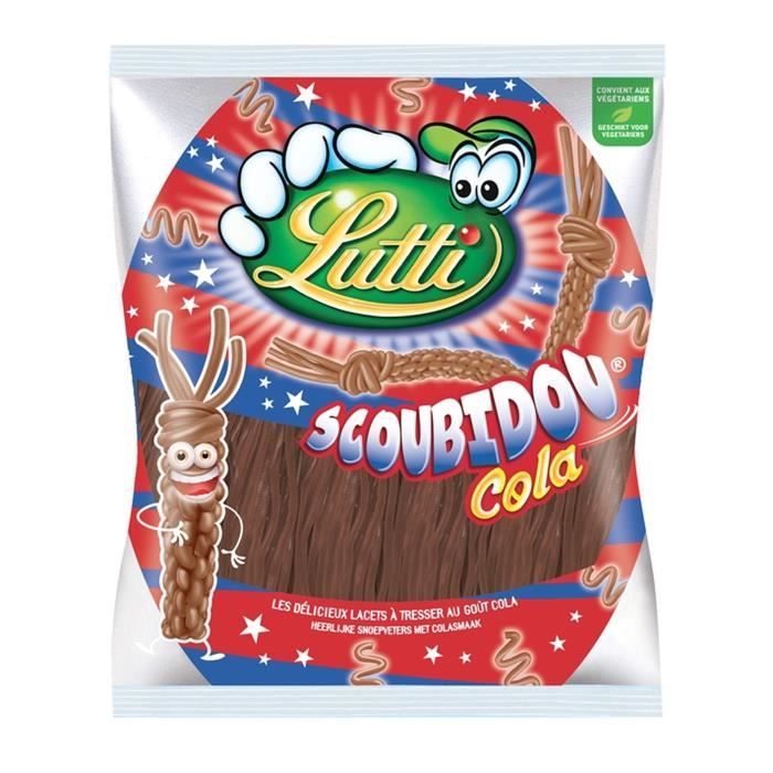 LUTTI Bonbons Scoubidou Cola - 200 g