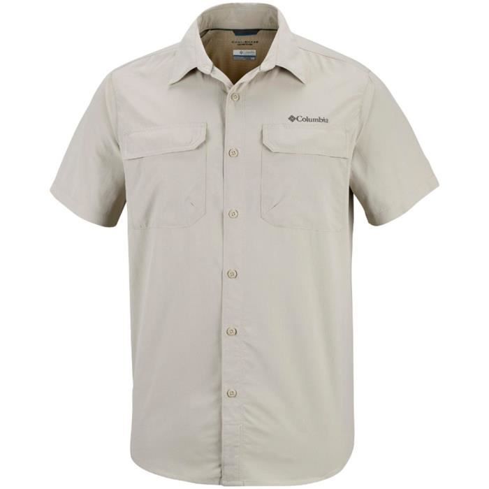Chemise à manches courtes Columbia Silver Ridge II Short Sleeve Shirt coloris Fossil