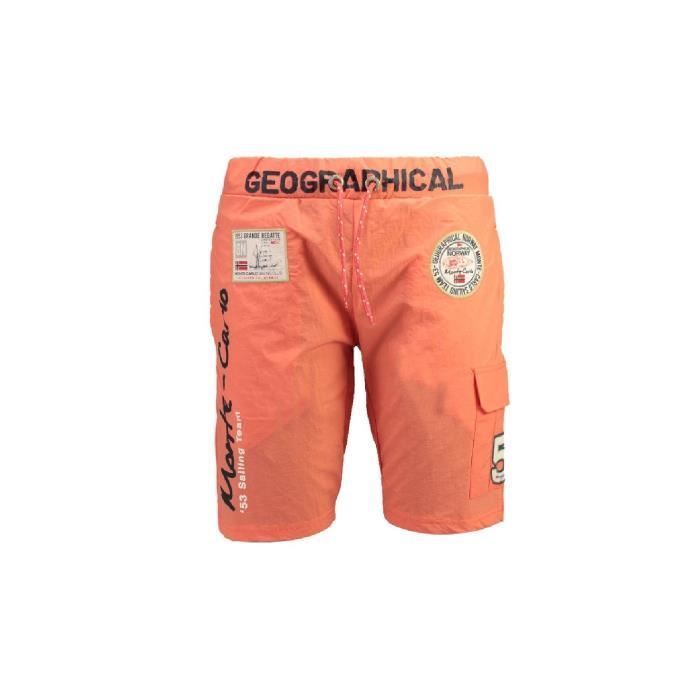 Maillot de Bain Homme Geographical Norway Quorban B Orange