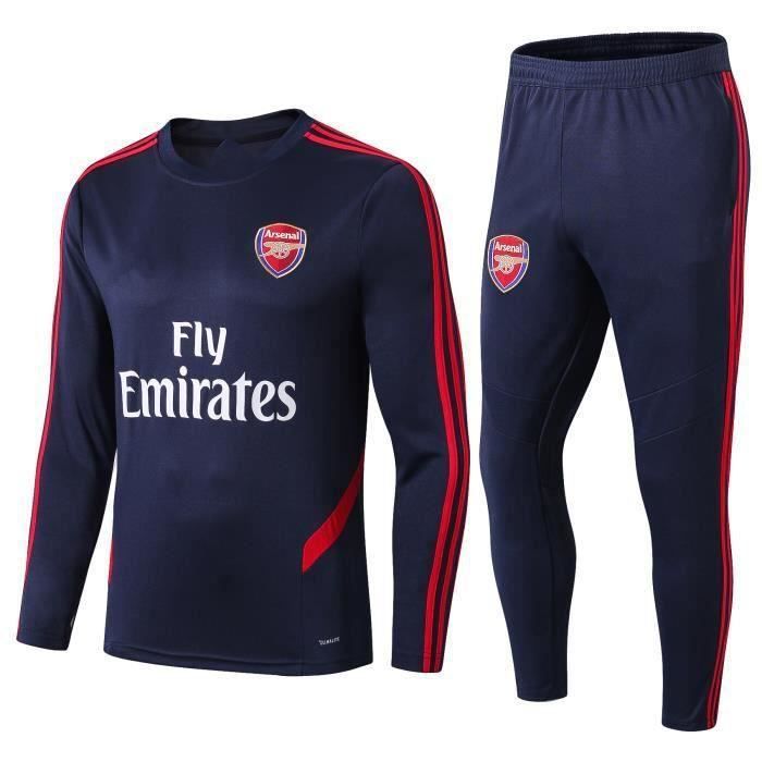 Survêtements Foot Homme Arsenal - Maillot Foot Homme 20-21 Survêtements Foot Maillot de Foot - Haut et Pantalon